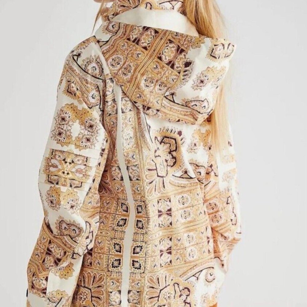 Free People Movement Alpine Glow Ski Pullover Hooded Jacket / Size Small - Picture 3 of 14